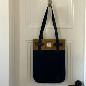 Filson Riverkeeper Canvas and Wool Tote